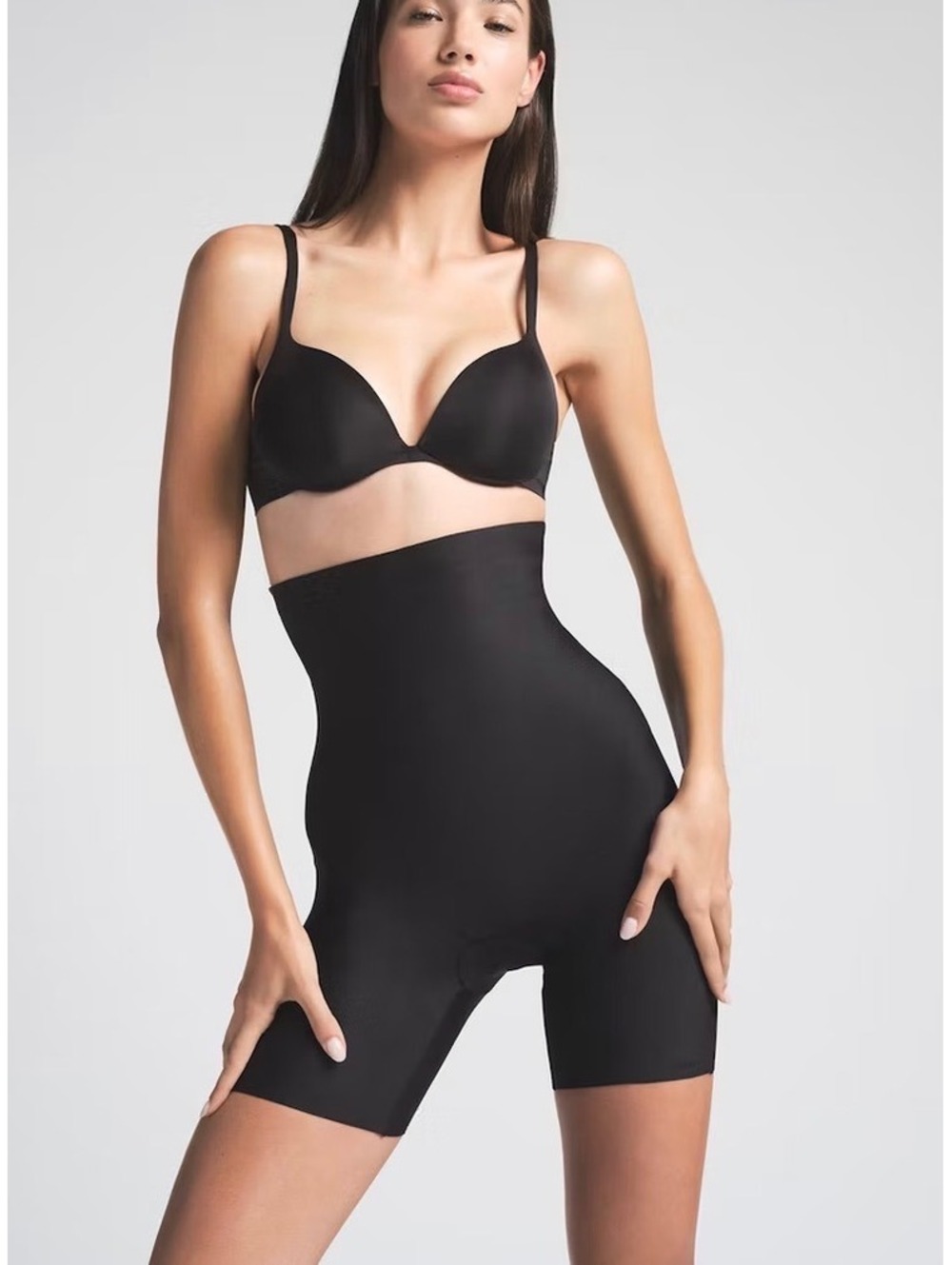 Skims Body Core Sculpt High Waisted Short Color ONYX Size Medium